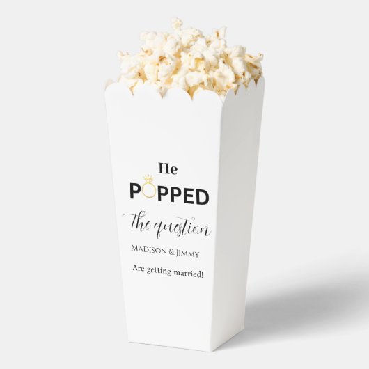 婚約パーティの好意で彼は質問に答えた フェイバーボックス (はじけた状態)