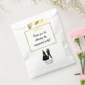 婚約パーティの好意バッグ フェイバーバッグ (封をした状態)