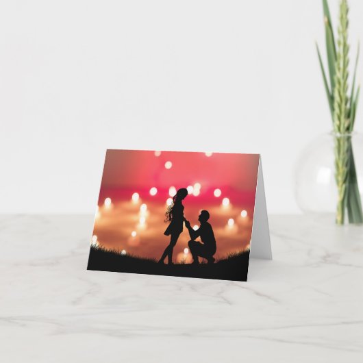 婚約パーティカード！ カード (正面)