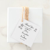 婚約パーティサンキューギフトシンプルスクリプトシック フェイバータグ (インサイチュ)