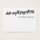 婚約パーティシンプルの日の夜の提案 (正面)