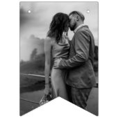 婚約パーティデコーパーソナライズされたトのバナー バンティングフラッグ (第1の旗)