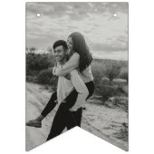 婚約パーティデコーパーソナライズされたトのバナー バンティングフラッグ (第3の旗)