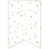 婚約パーティバナー バンティングフラッグ (第3の旗)