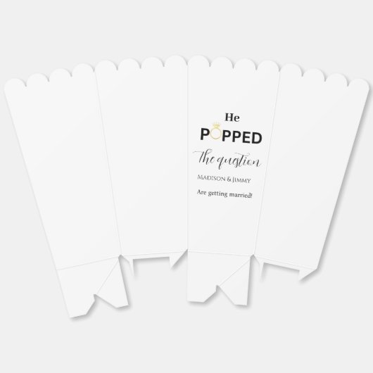 婚約パーティーのサプライズとして、彼はプロポーズをした フェイバーボックス (見開き)