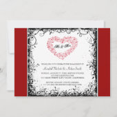 婚約パーティー招待状 招待状 (正面)