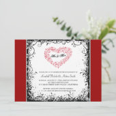 婚約パーティー招待状 招待状 (スタンド正面)