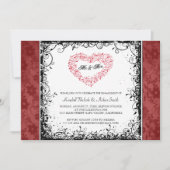 婚約パーティー招待状 招待状 (正面)