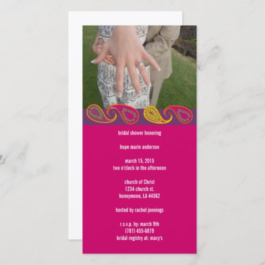 婚約パーティー (正面/裏面)