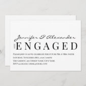 婚約パーティー (正面/裏面)