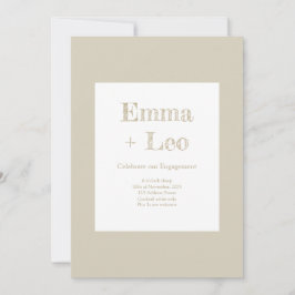 婚約パーティー 招待状