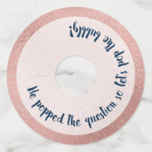 婚約パーティ彼は質問バラ金ゴールド