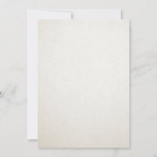 婚約パーティ招待状ヴィンテージScrollwork 招待状 (裏面)