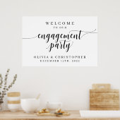 婚約パーティ歓迎ポスター ポスター (キッチン)