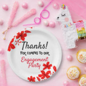 婚約パーティ ペーパープレート (パーティー)