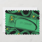 婚約パーティ(緑) 招待状 (裏面)