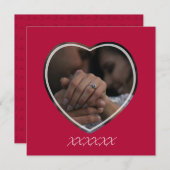 婚約フォトカード（誓い付き） (正面/裏面)