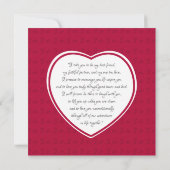 婚約フォトカード（誓い付き） (裏面)