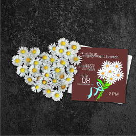 婚約ブランチ招待状{Brown} 招待状