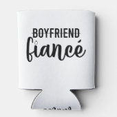 婚約ボーイフレンド結婚したフィアンス結婚マンズ 缶クーラー (裏面)