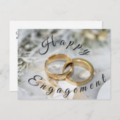 婚約ポストカード シーズンポストカード (正面/裏面)