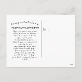 婚約ポストカード シーズンポストカード (裏面)