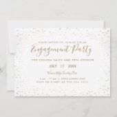 婚約ラブパーティー 招待状 (裏面)