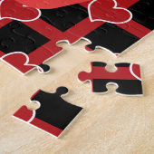 婚約リングや輪ジグソーパズル ジグソーパズル (側面)