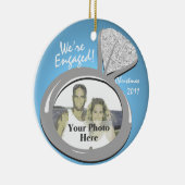 婚約リングや輪写真 セラミックオーナメント (右)