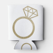 婚約リングや輪 缶クーラー (裏面)