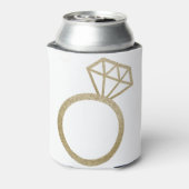 婚約リングや輪 缶クーラー (缶裏面)