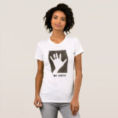 婚約リングや輪 Tシャツ (正面フル)