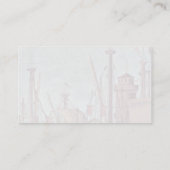 婚約中および始めの会合 名刺 (裏面)