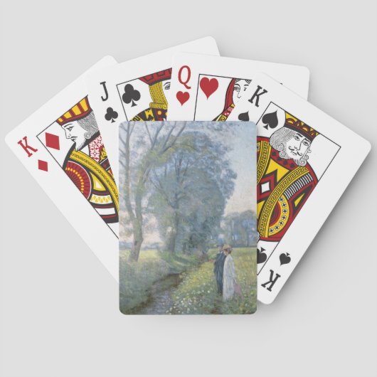 婚約中のカップル(結婚と婚姻) トランプ (裏面)