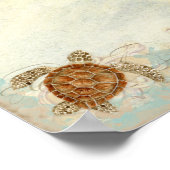 婚約写真の署名ポスター – ファインアート ポスター (角)