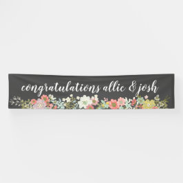 婚約壁飾りカスタム製プリント禁止 横断幕