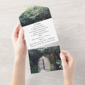 婚約招待状ゲートウッド オールインワン招待状 (貼ってはがせる)