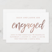 婚約招待状|フォイフェイクル 招待状 (正面/裏面)