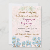 婚約招待状 招待状 (正面)