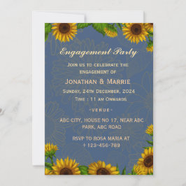 婚約招待状 招待状