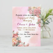 婚約招待状 招待状 (スタンド正面)