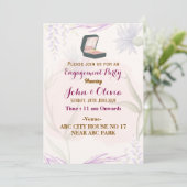 婚約招待状 招待状 (スタンド正面)