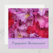 婚約招待状 招待状 (正面/裏面)