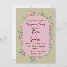 婚約招待状 招待状