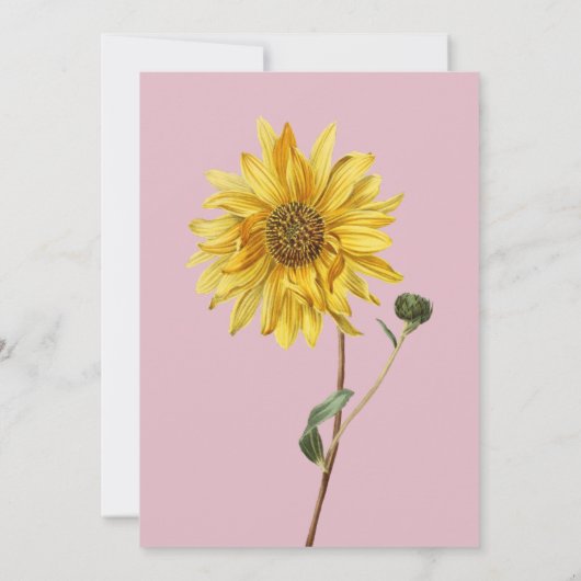 婚約招待状 招待状 (裏面)