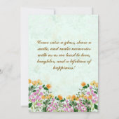 婚約招待 招待状 (裏面)