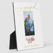 婚約枠 フォトプラーク (側面)