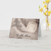 婚約用誕生日カード カード (黄色い花)