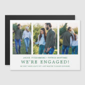 婚約発表3フォト磁気カード (正面/裏面)