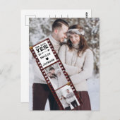 婚約発表SheはYes写真 ポストカード (正面/裏面)